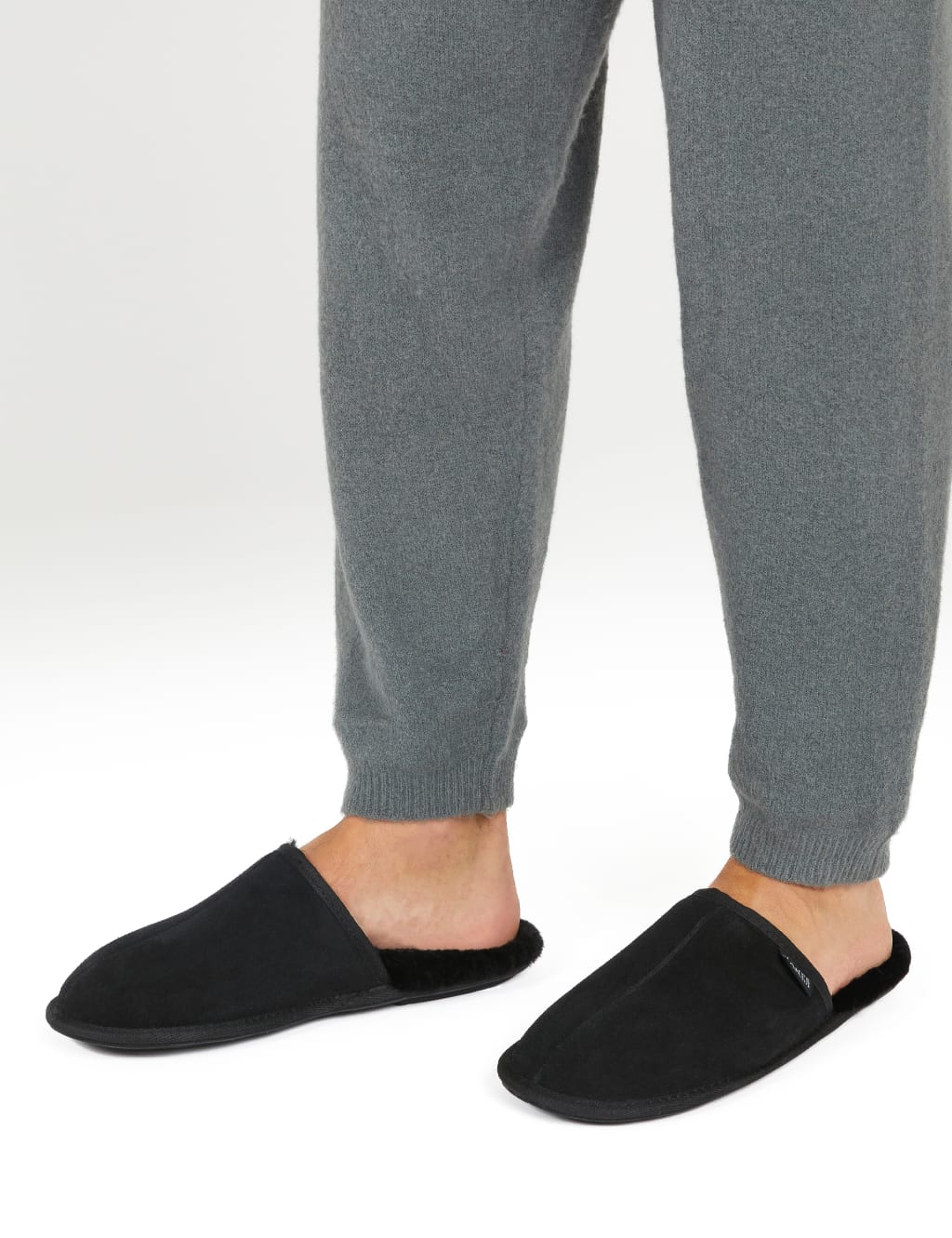 Suede Mule Slippers image 1