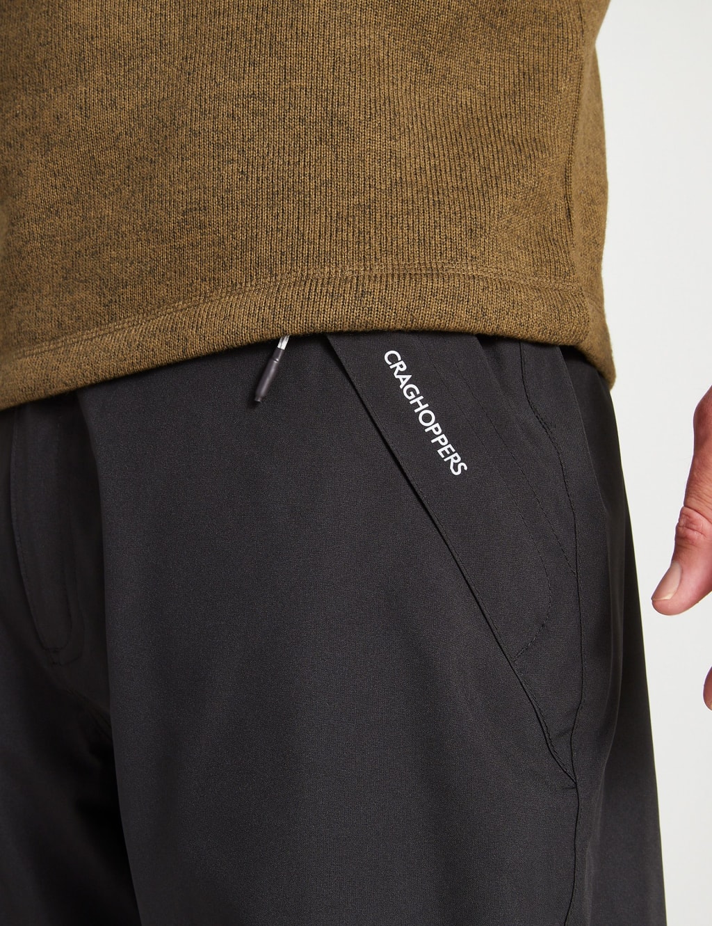 Tailored Fit Waterproof Flat Front Trousers image 2