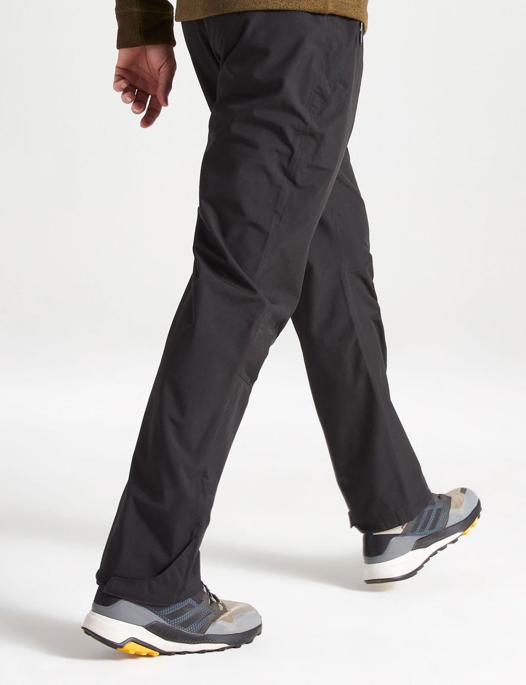 Tailored Fit Waterproof Flat Front Trousers image 3