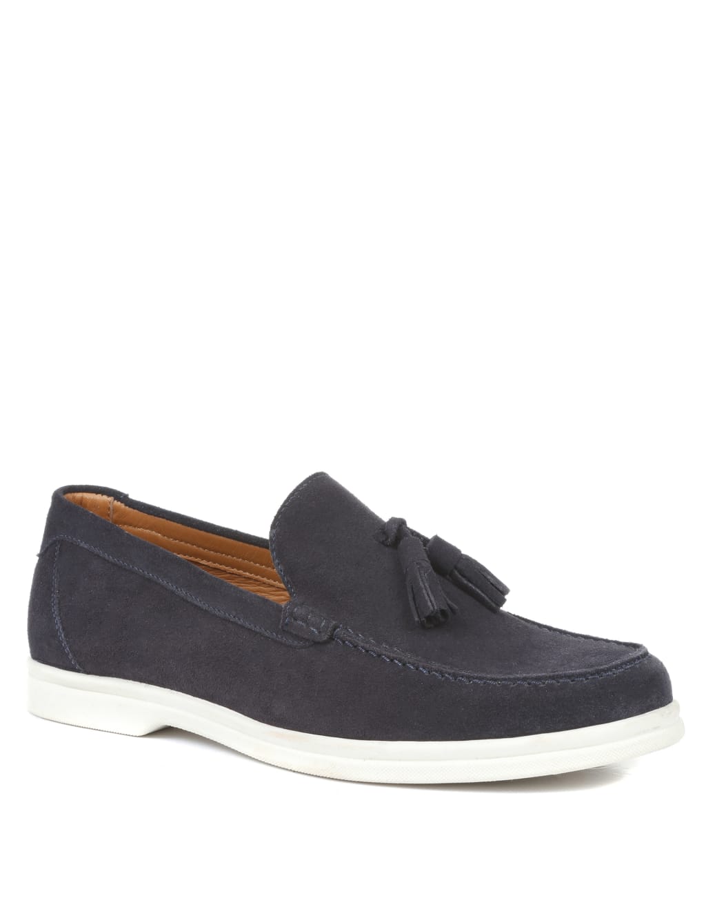Suede Slip On Loafers image 2