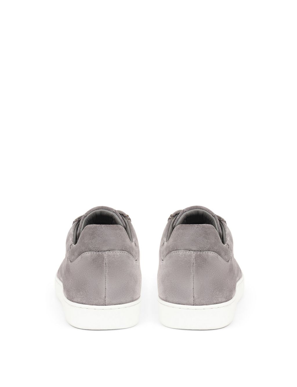 Suede Lace Up Trainers image 5
