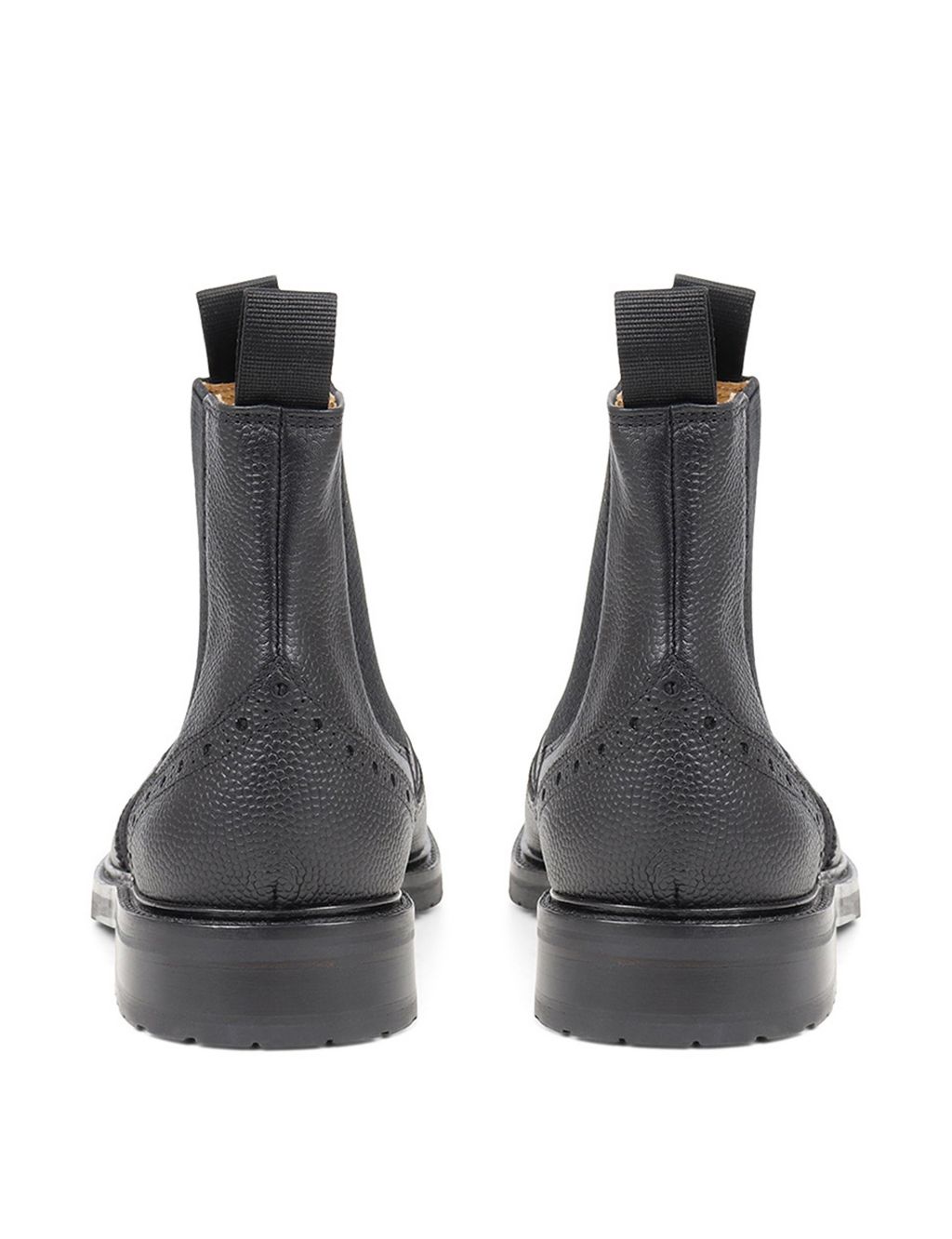 Leather Pull-On Chelsea Boots image 4