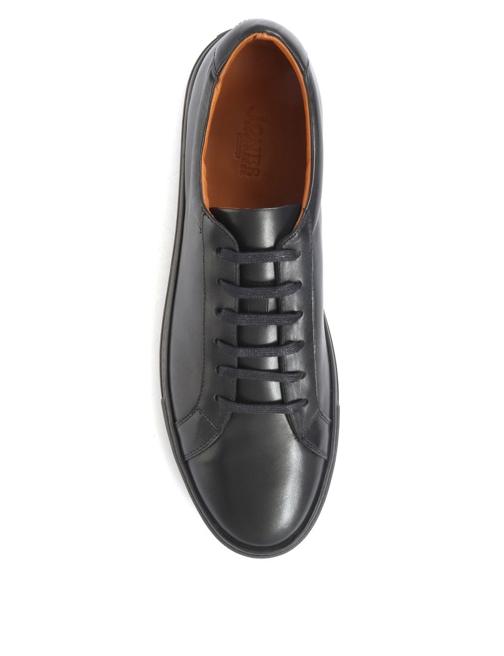 Leather Lace-Up Trainers image 4