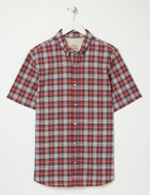 marks spencer mens short sleeve shirts