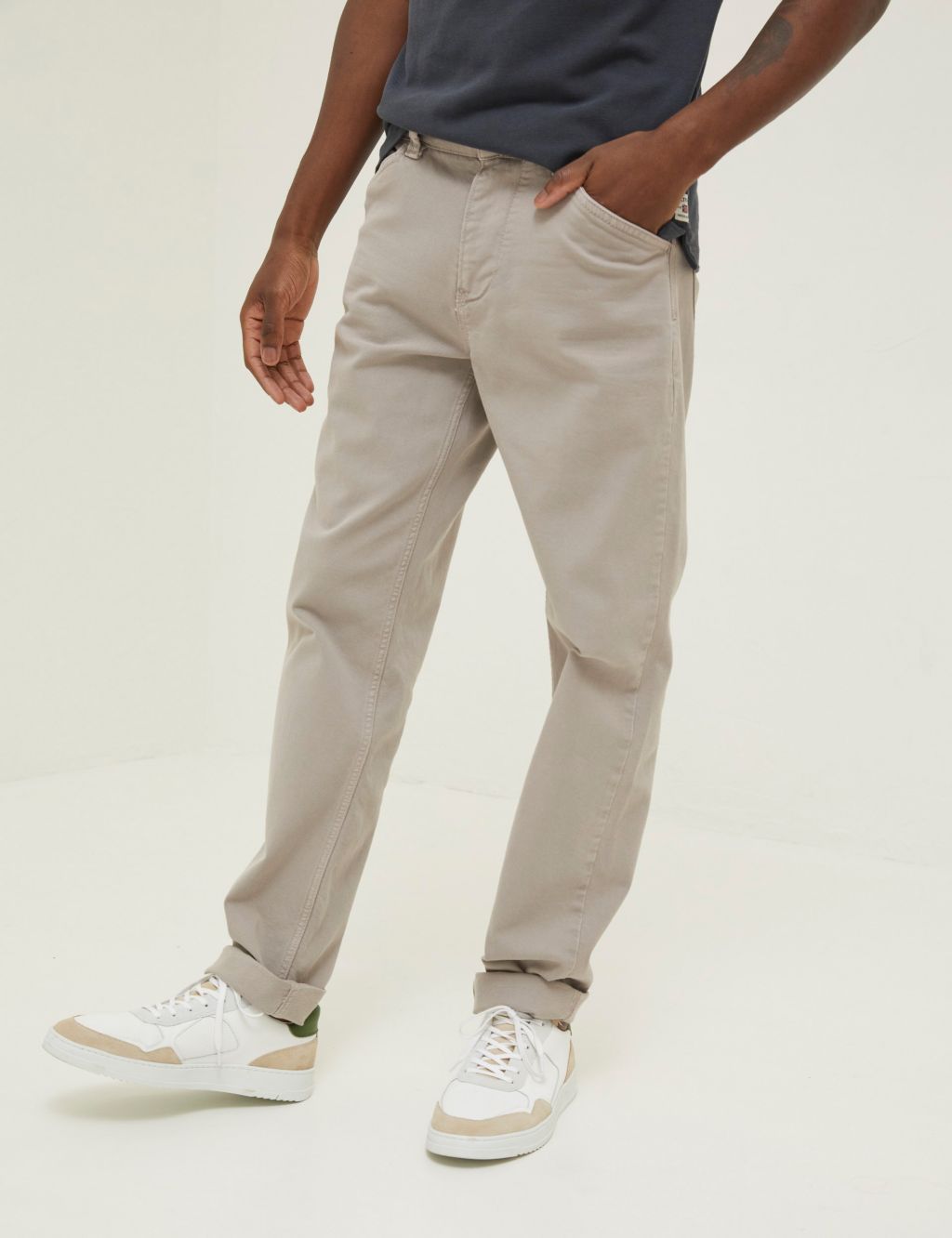 Tapered Fit Cargo Trousers image 2