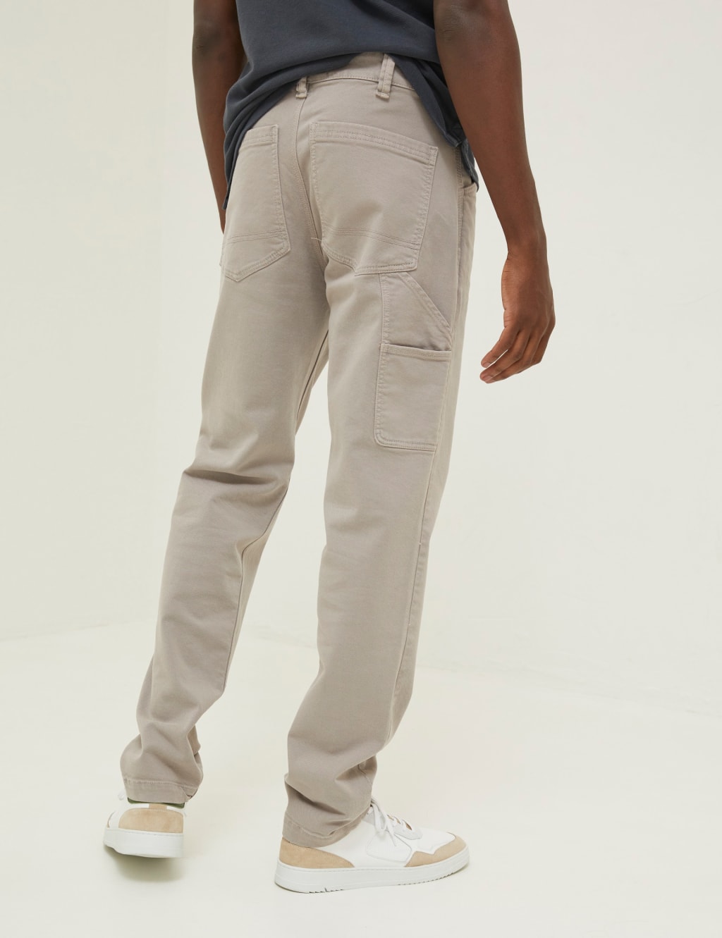Tapered Fit Cargo Trousers image 4