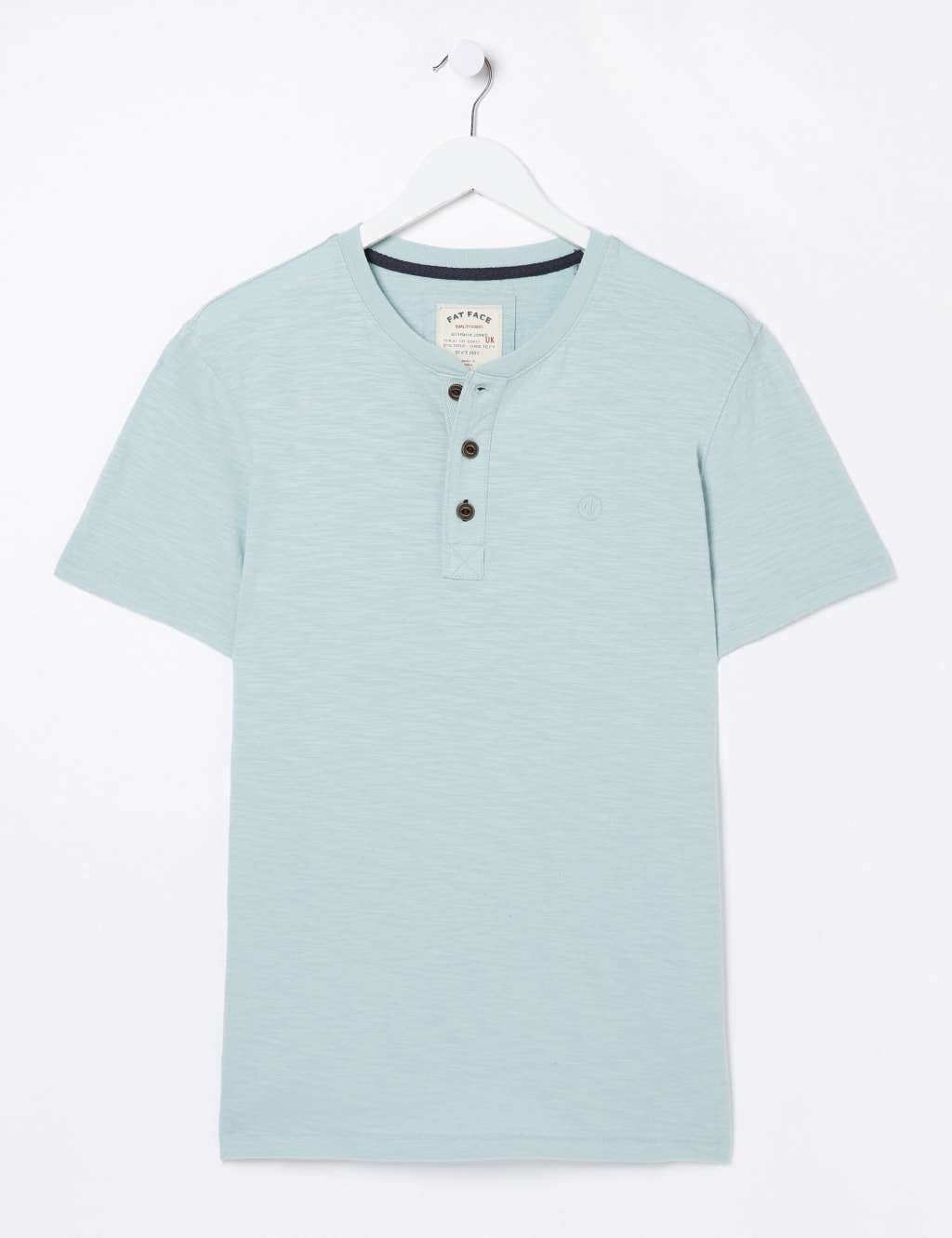 Pure Cotton Henley T-Shirt image 2
