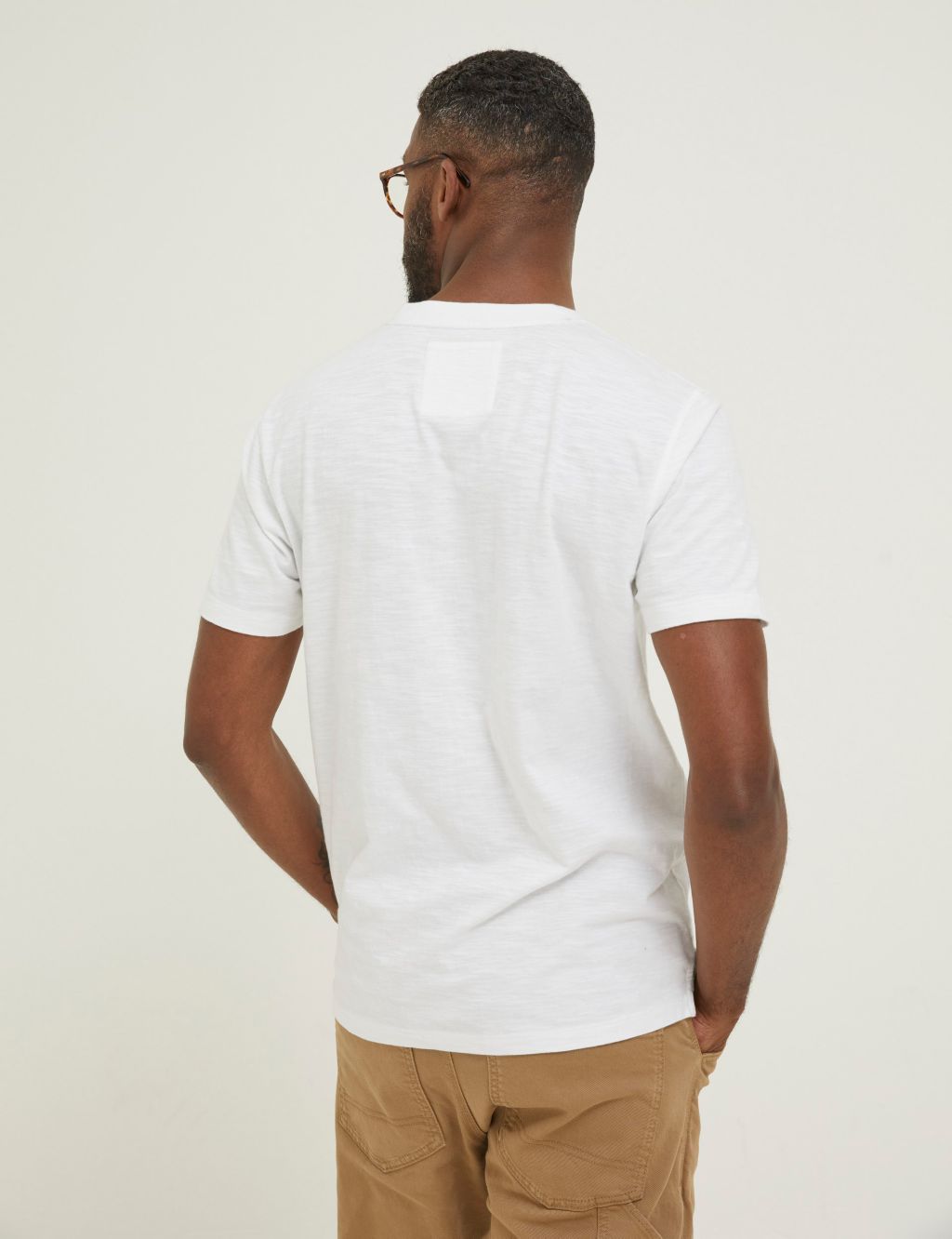 Pure Cotton Henley T-Shirt image 4