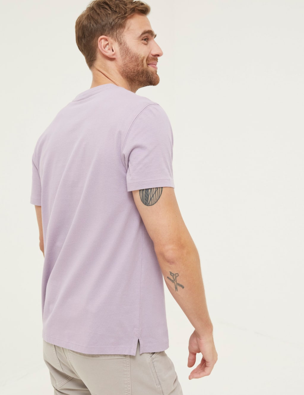 Organic Cotton Crew Neck T-Shirt image 3