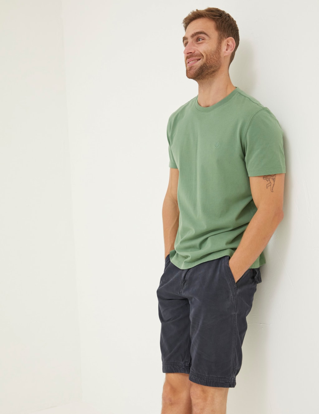 Organic Cotton Crew Neck T-Shirt