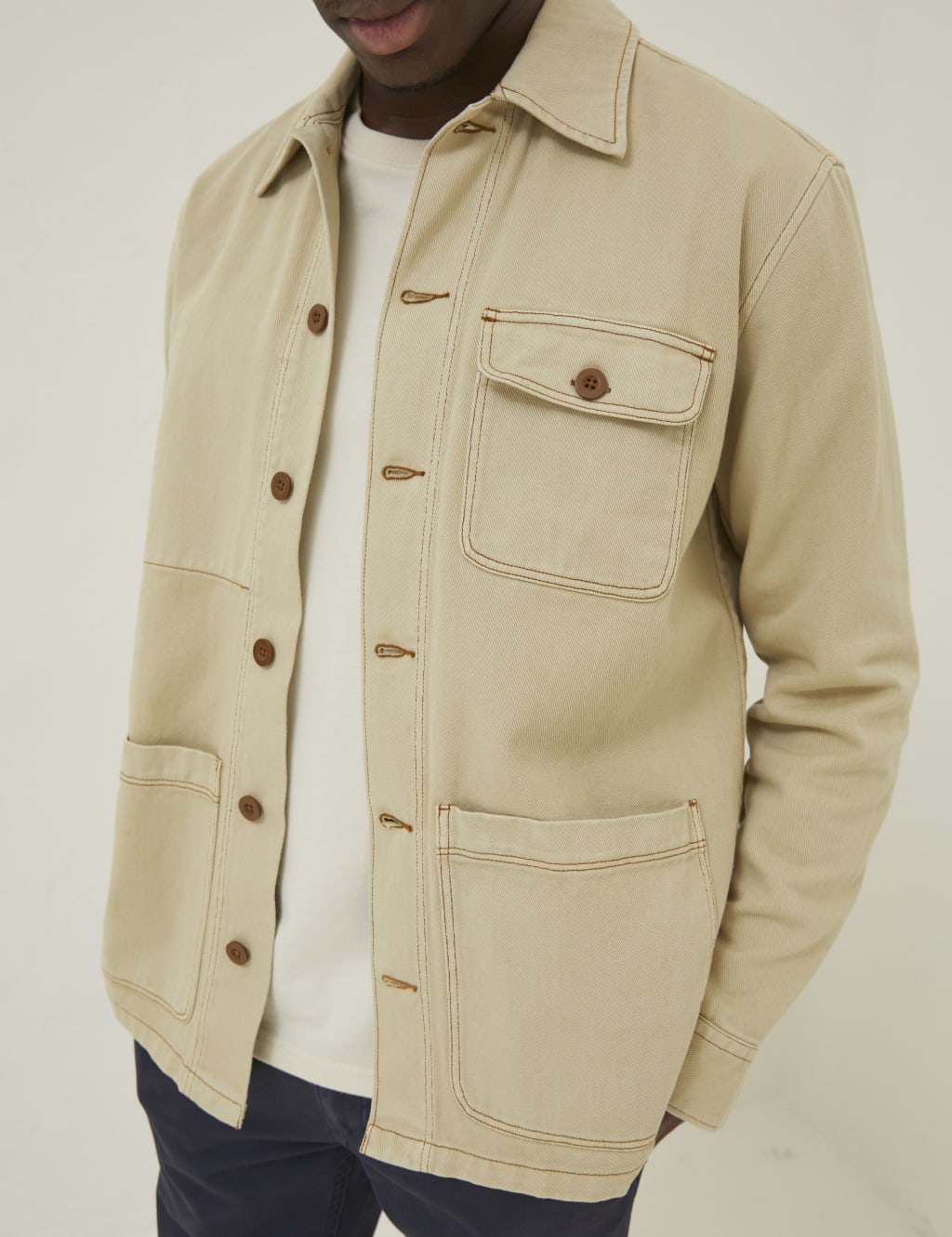 Pure Cotton Utility Jacket image 2