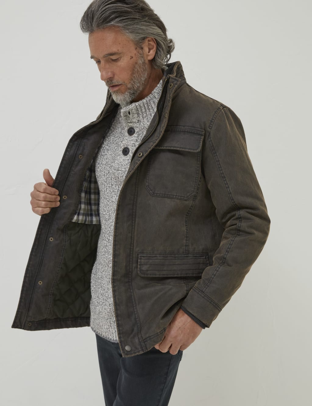 Cotton Rich Utility Jacket image 2