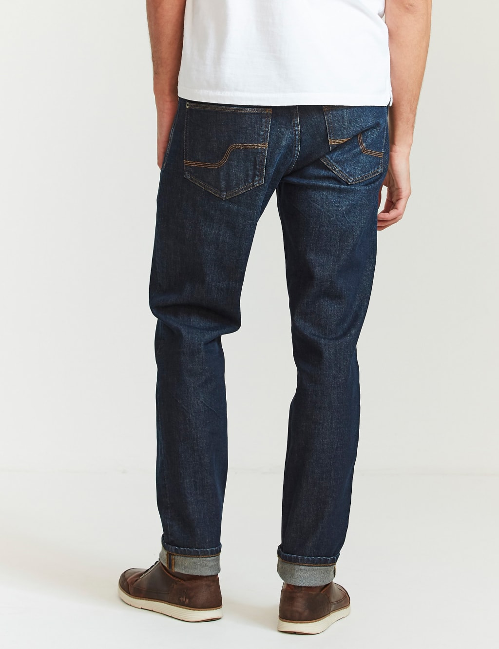 Slim Fit Vintage Wash Jeans image 4