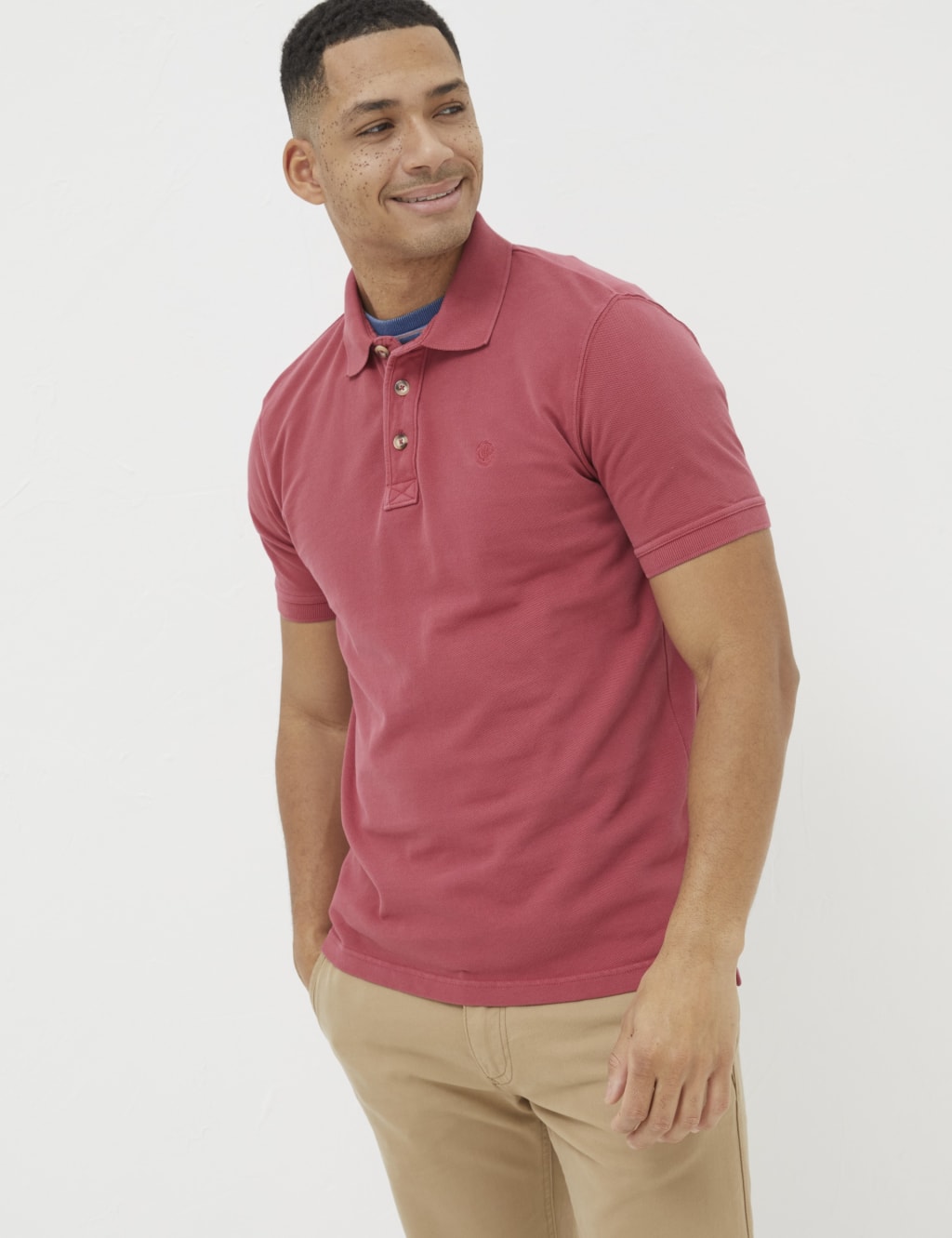 Organic Cotton Pique Polo Shirt image 1