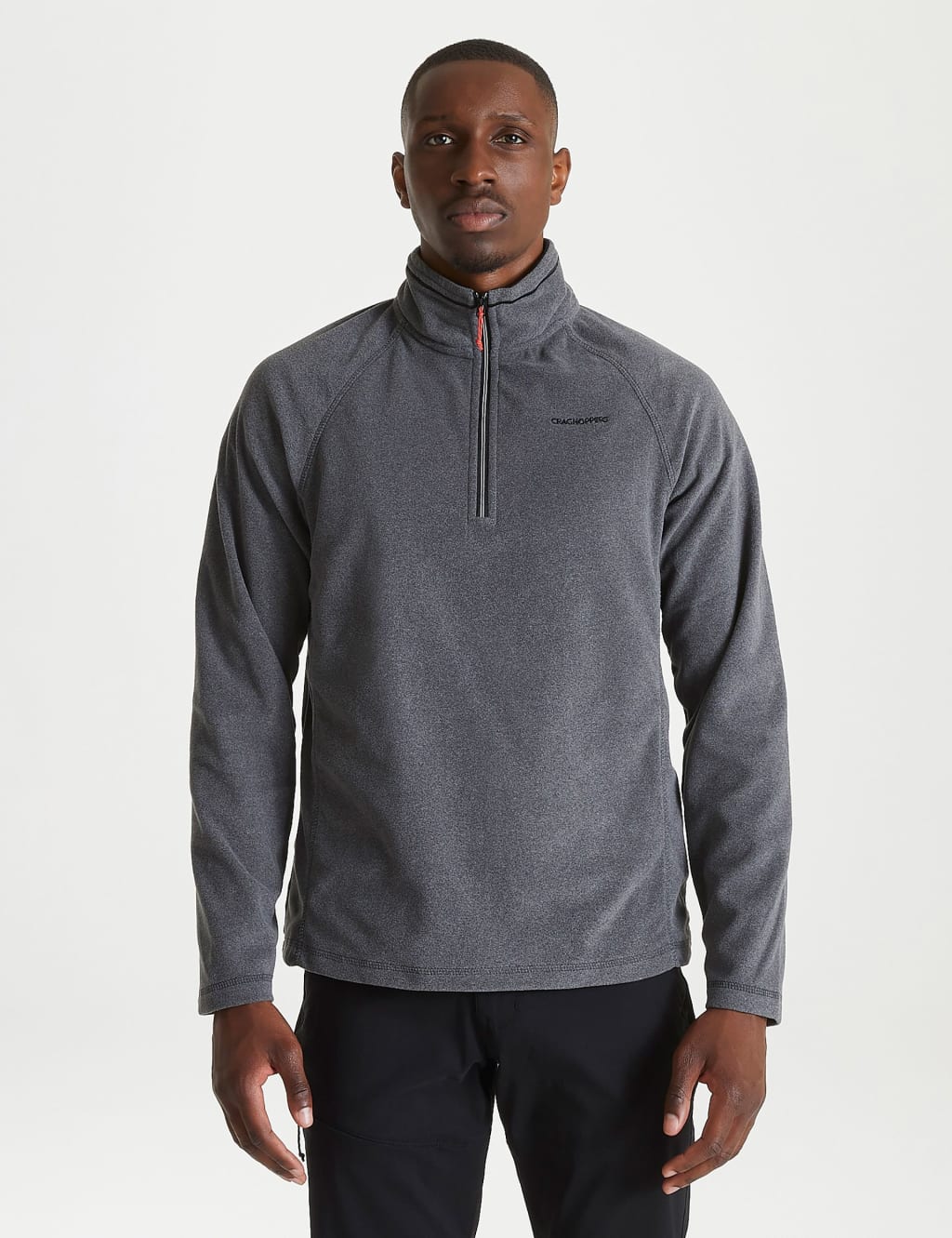 Half Zip Fleece Top