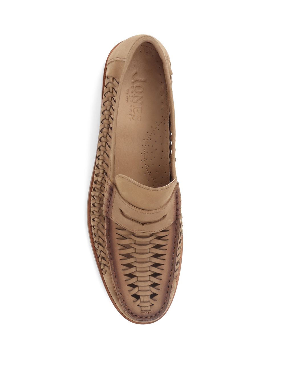 Leather Slip-On Loafers image 5