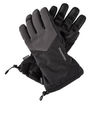 Craghoppers Men's Thermal Waterproof Gloves - S-M - Black Mix, Black Mix
