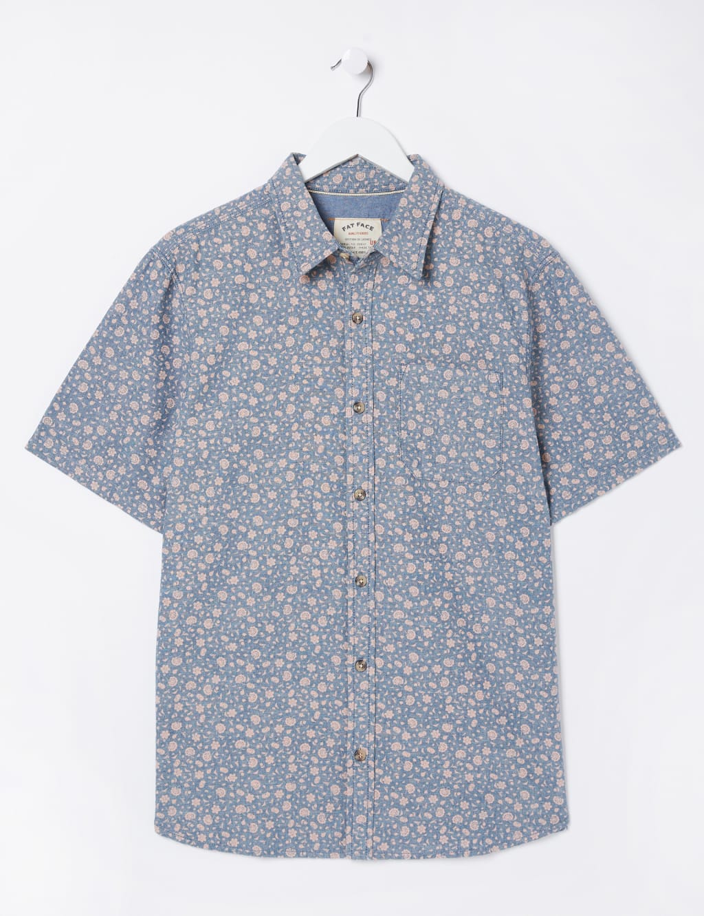 Pure Cotton Floral Shirt image 2