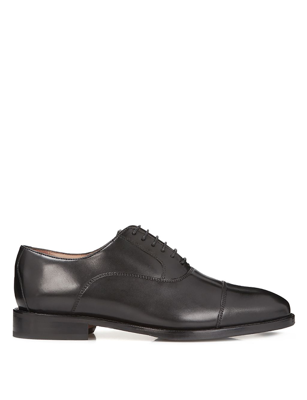 Wide Fit Leather Oxford Shoes image 1