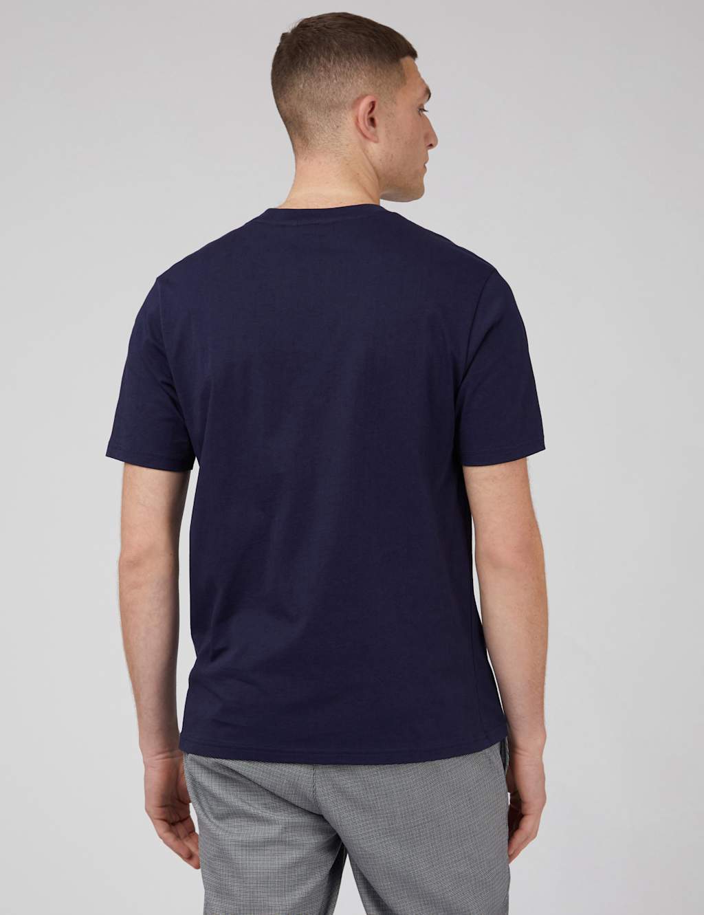 Pure Cotton Guitar Print Crew Neck T-Shirt image 3