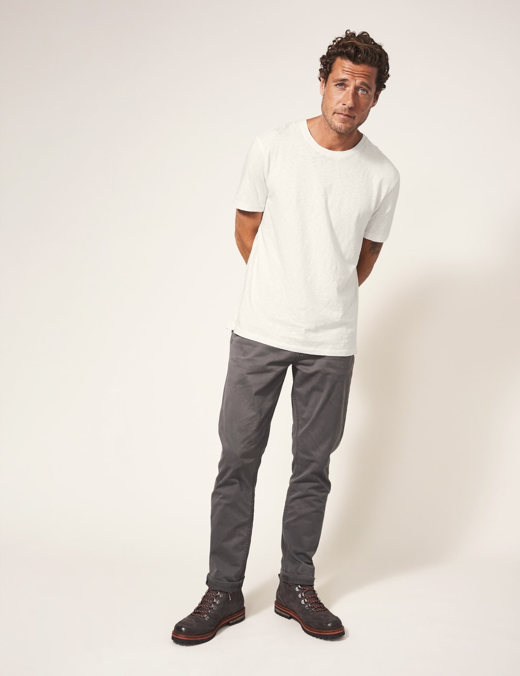 Pure Cotton Crew Neck T-Shirt image 1
