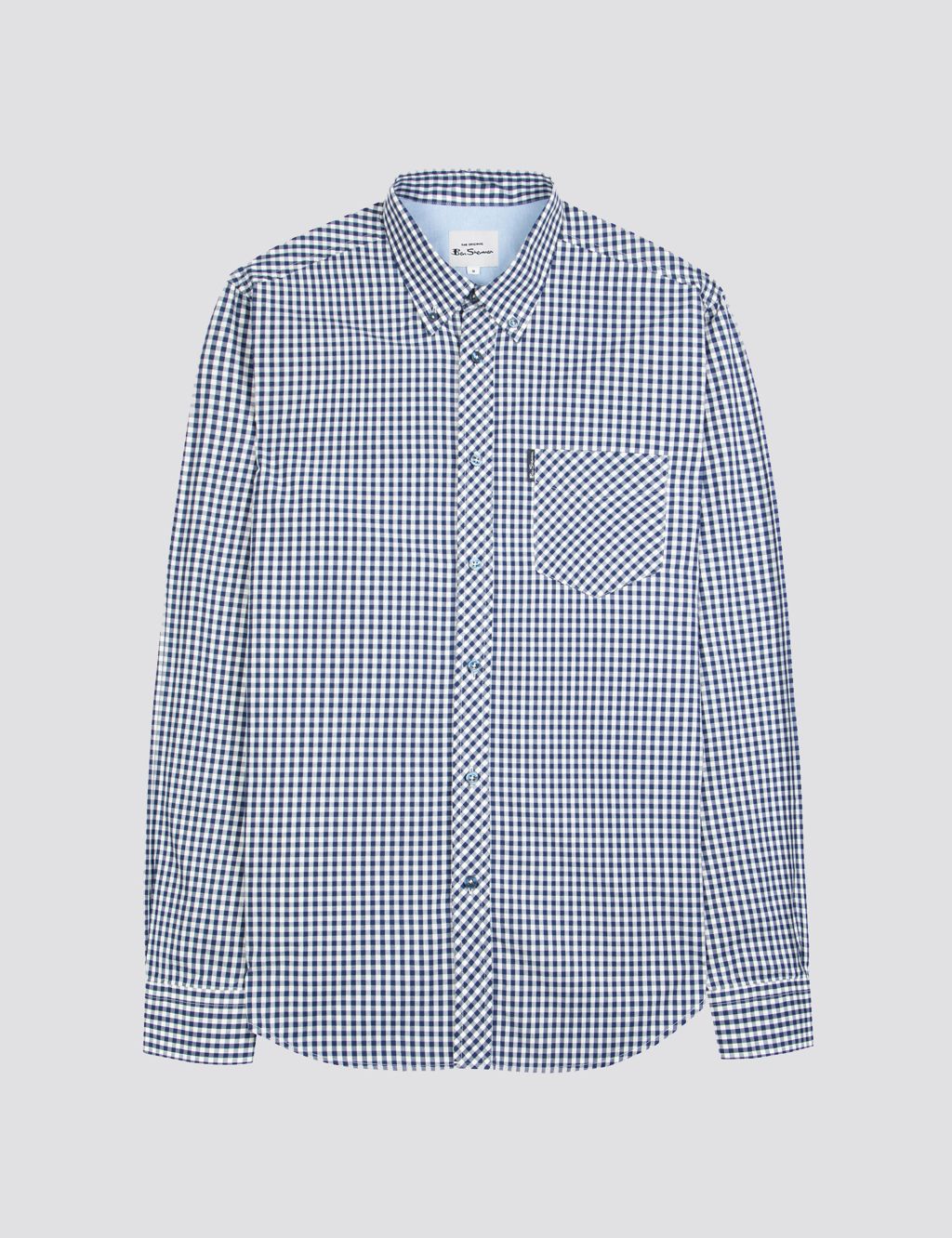 Regular Fit Pure Cotton Gingham Oxford Shirt image 2