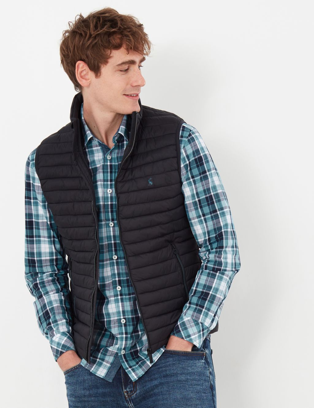 Padded Quilted Gilet image 1