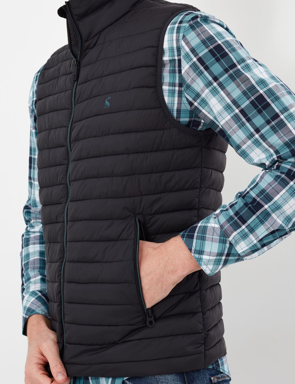 Padded Quilted Gilet image 3