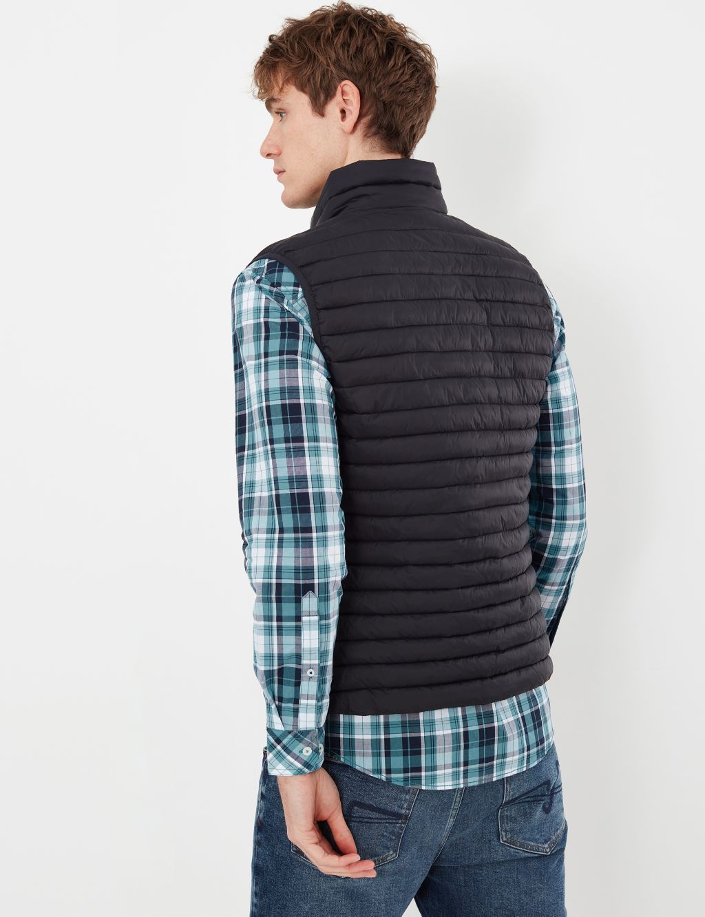 Padded Quilted Gilet image 5