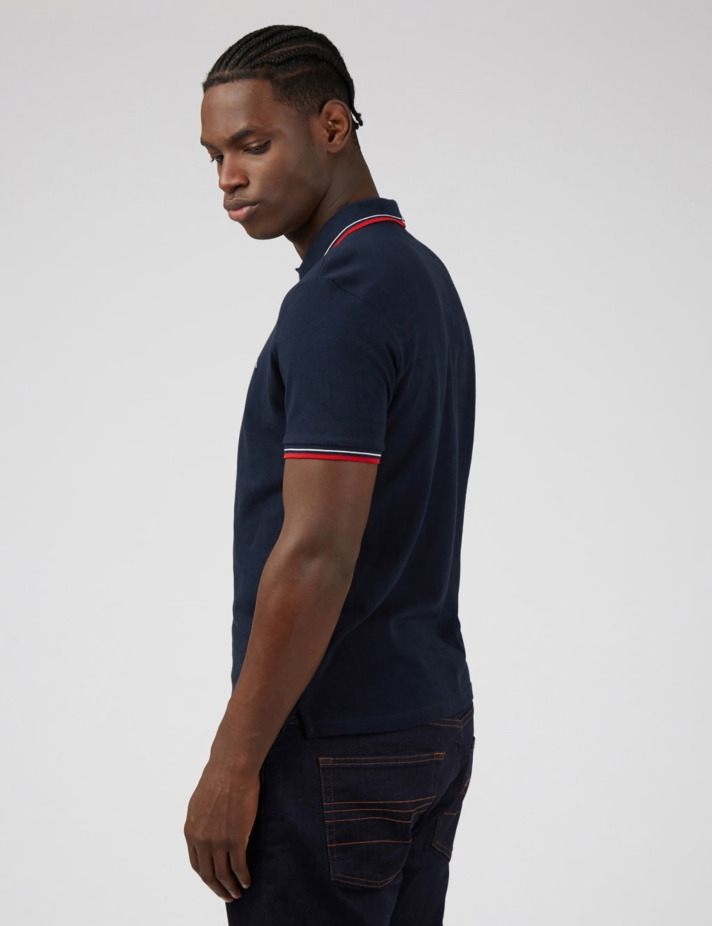 Cotton Tipped Polo Shirt image 4
