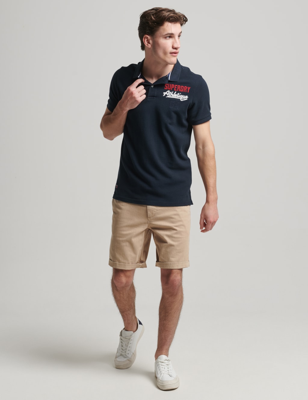 Pure Cotton Logo Embroidered Polo Shirt image 2