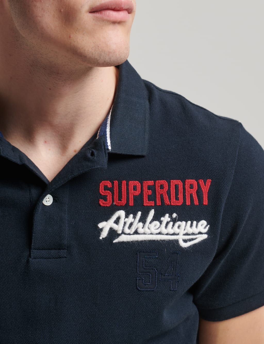Pure Cotton Logo Embroidered Polo Shirt image 4