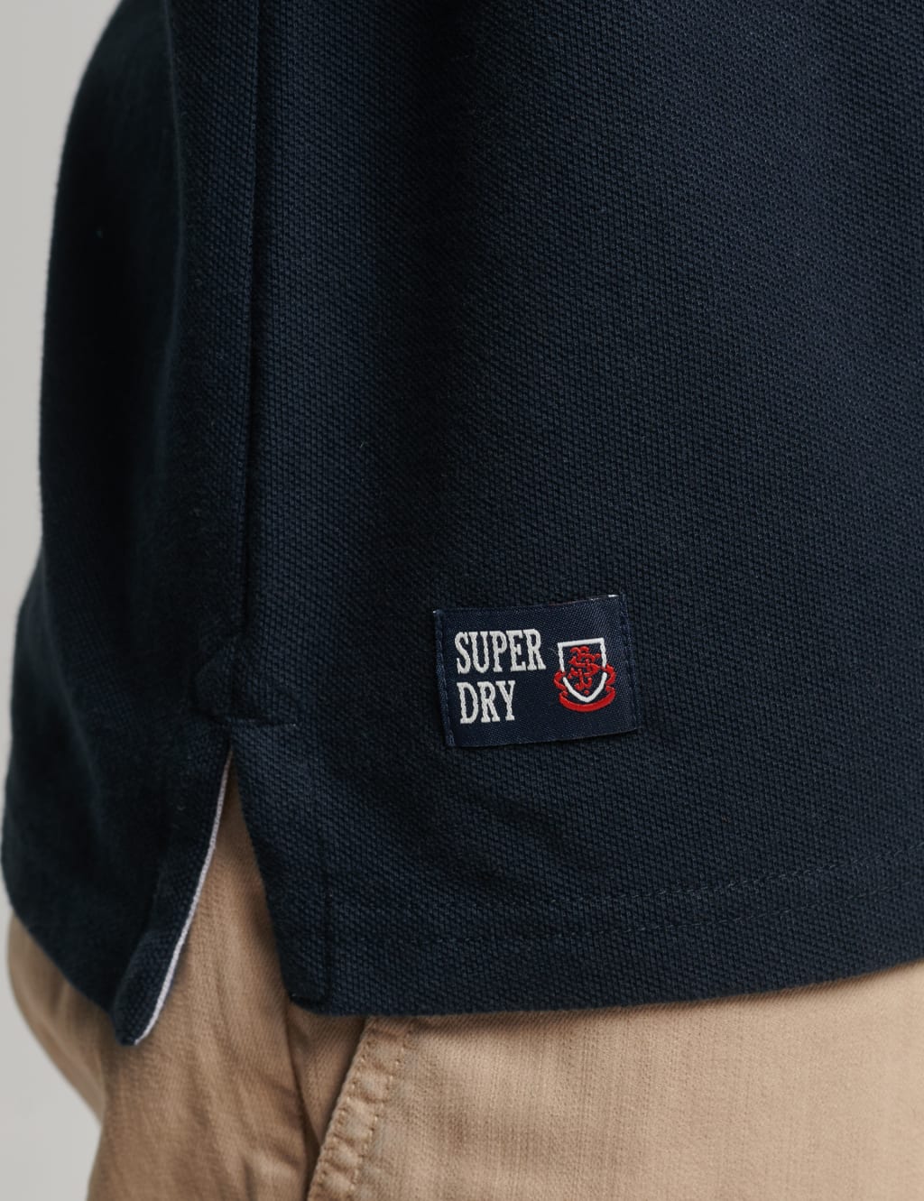 Pure Cotton Logo Embroidered Polo Shirt image 5