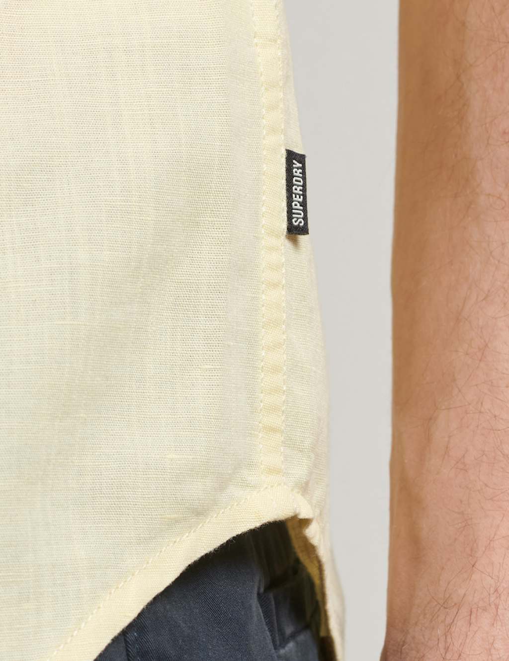 Linen Rich Oxford Shirt image 6
