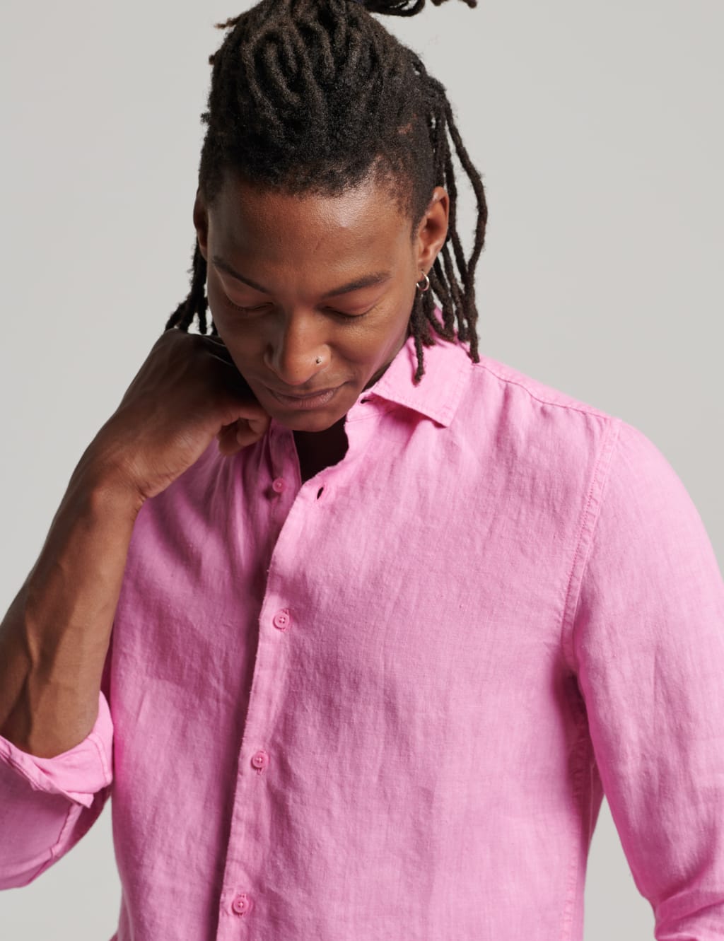 Pure Linen Oxford Shirt image 6