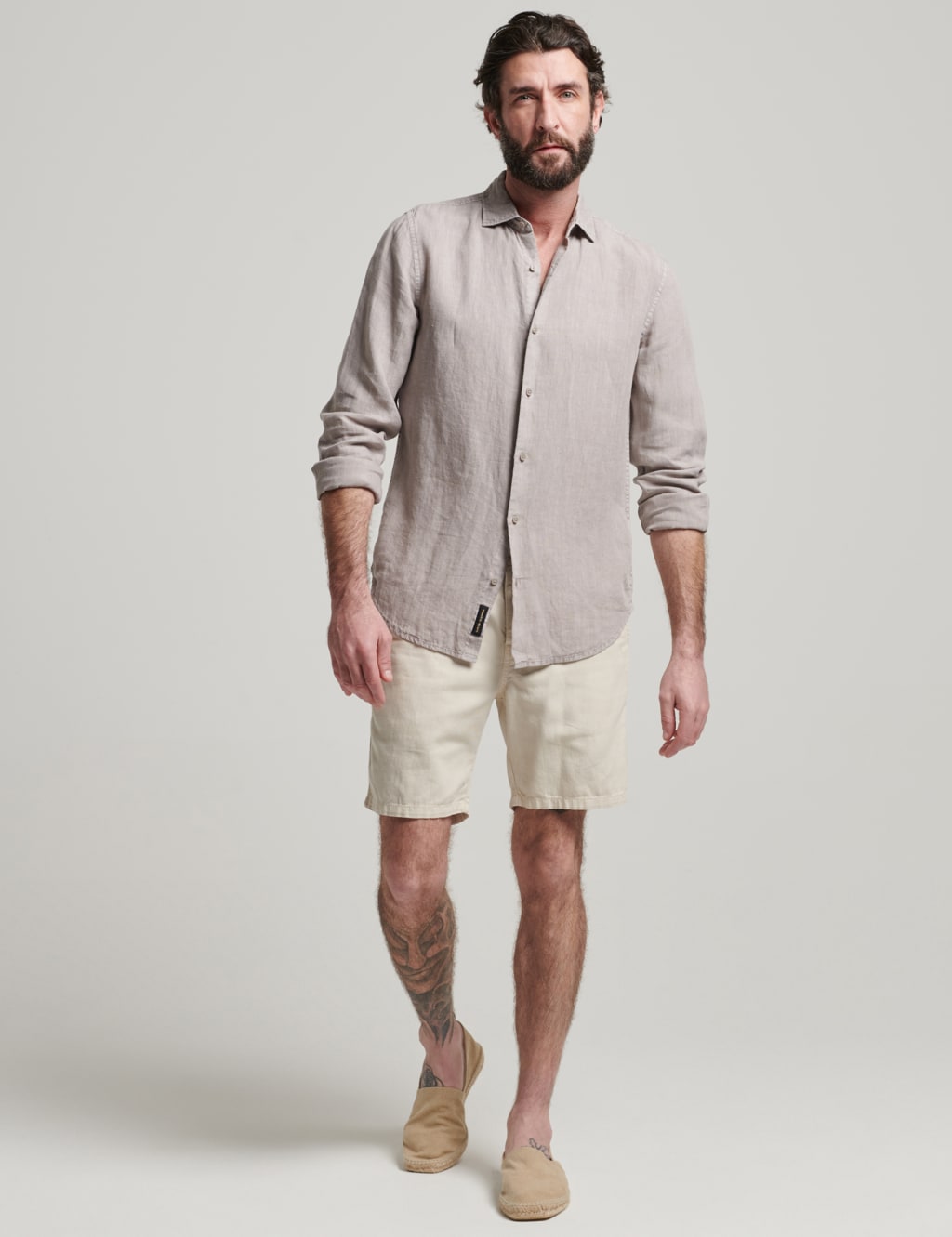 Pure Linen Oxford Shirt image 2