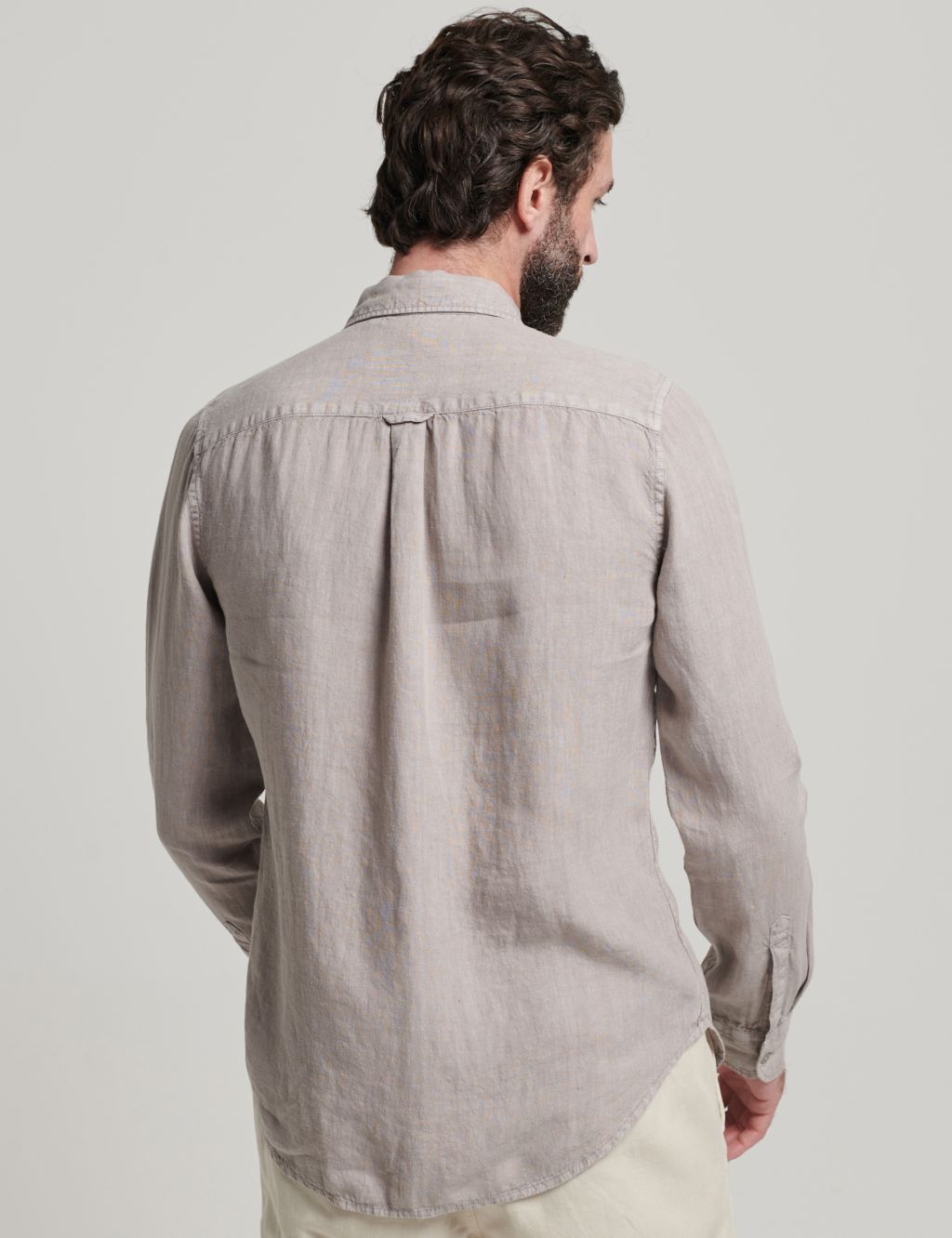 Pure Linen Oxford Shirt image 6