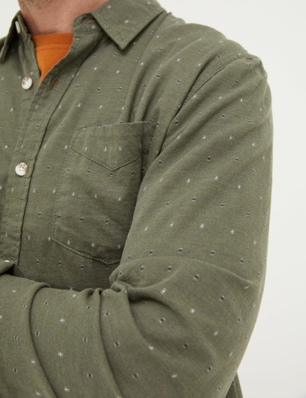 Pure Cotton Textured Shirt image 4