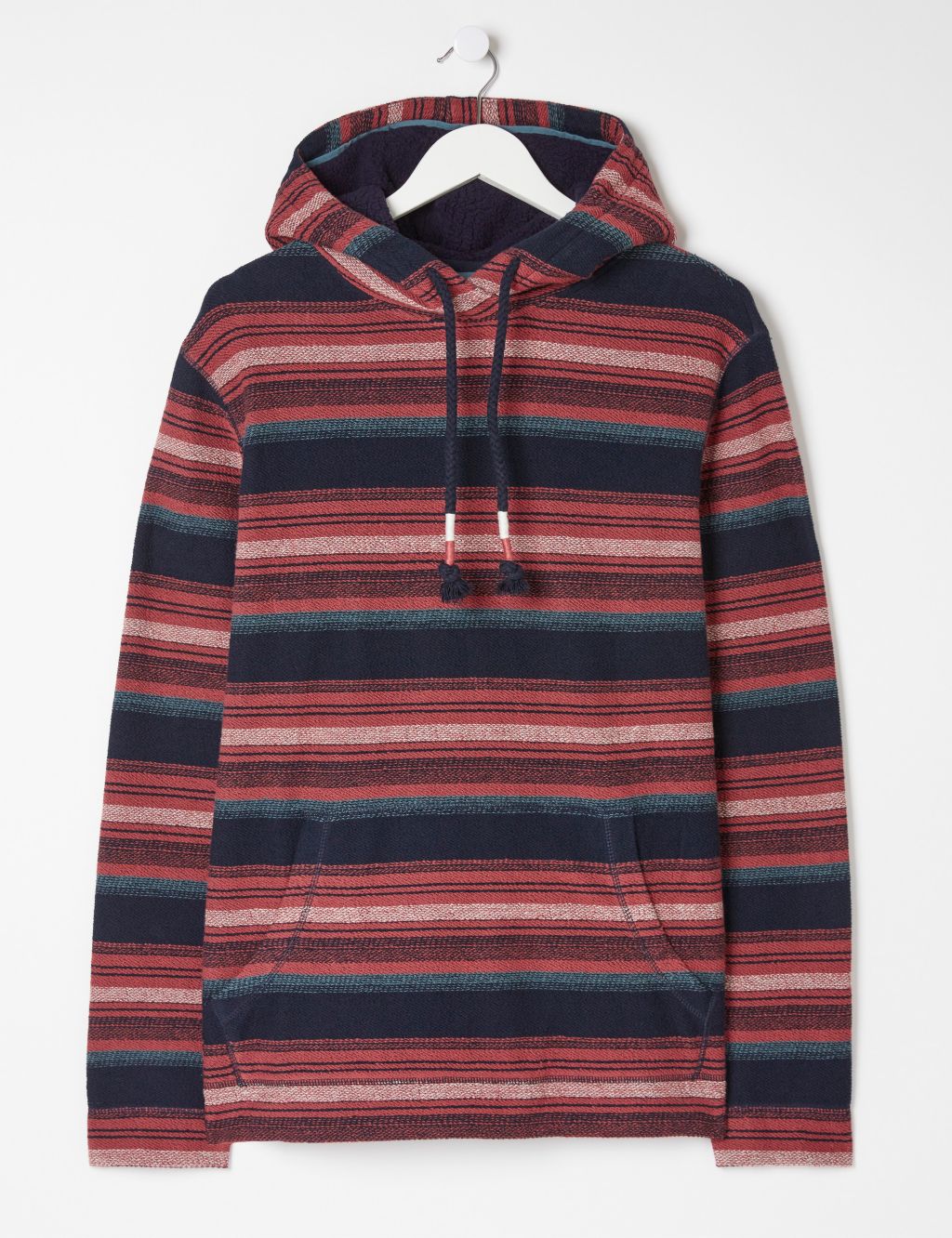 Pure Cotton Striped Hoodie image 2