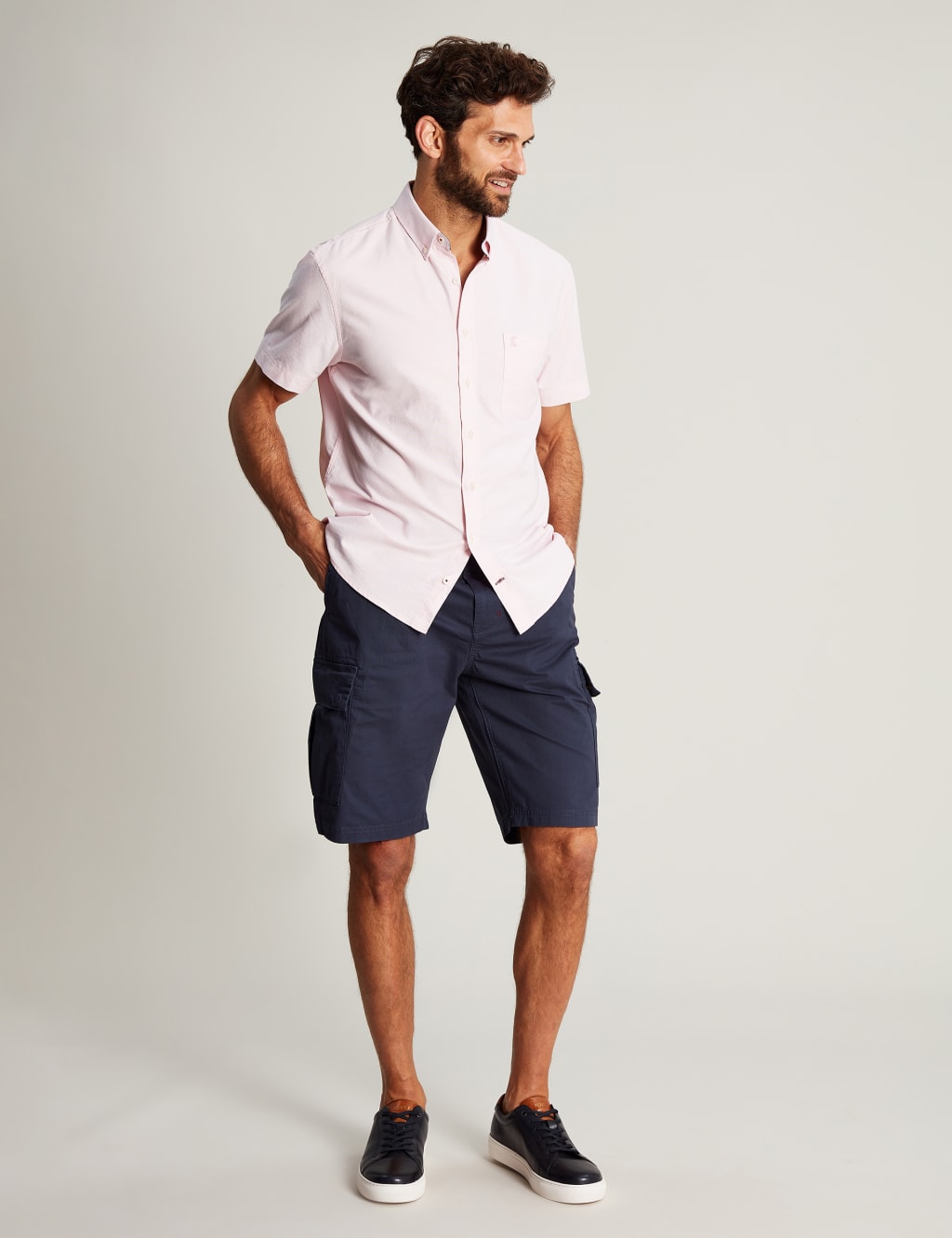 Flat Front Cargo Shorts image 1