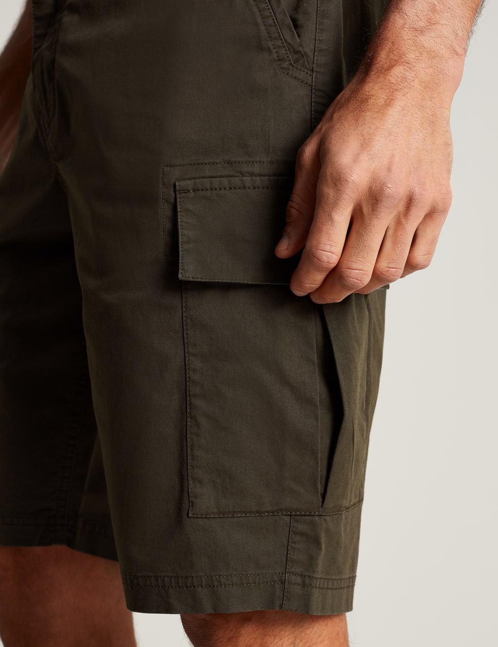 Flat Front Cargo Shorts image 6