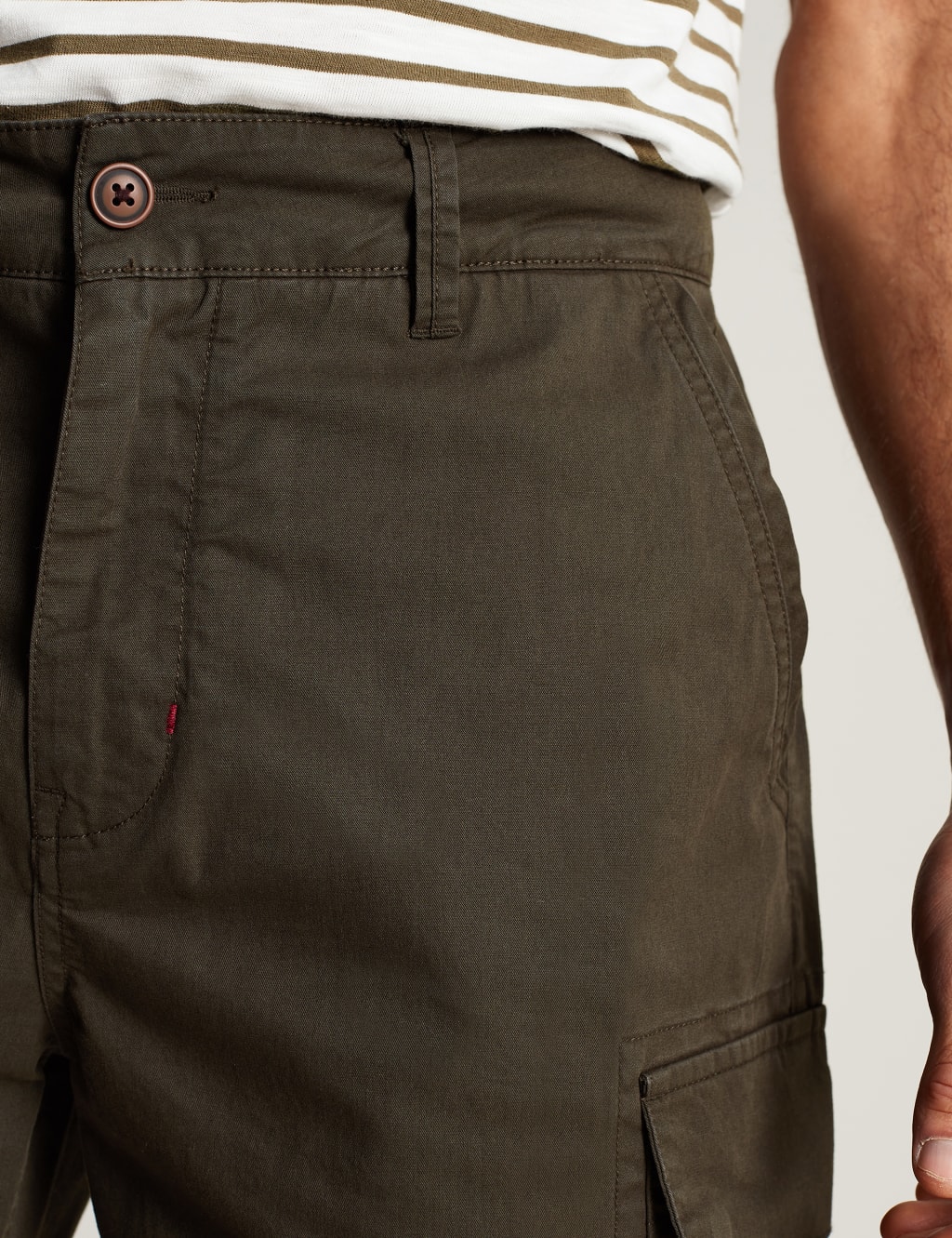 Flat Front Cargo Shorts image 7