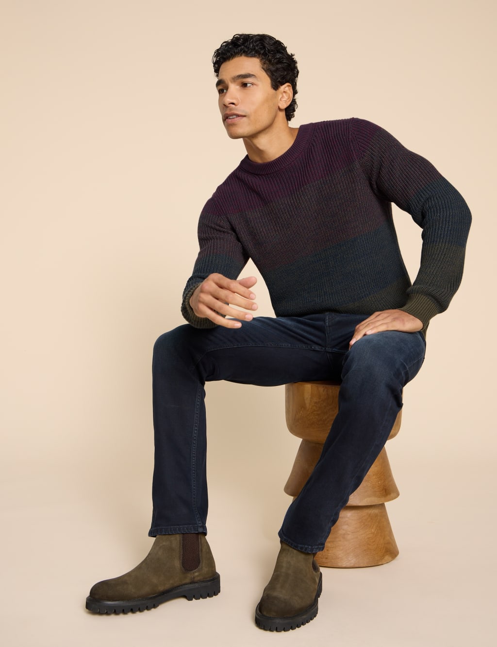 Men's Purple Knitwear M&S