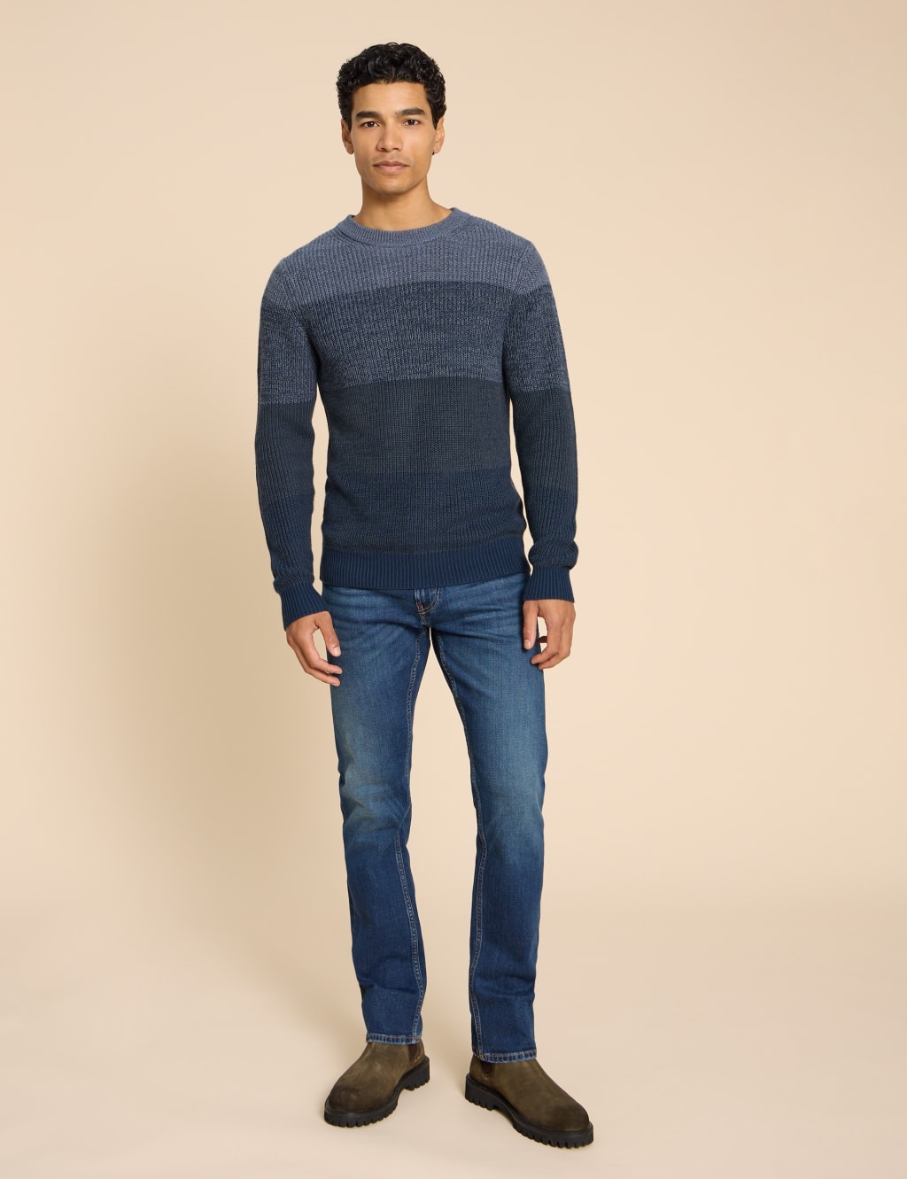 Organic Cotton Colour Block Jumper image 3