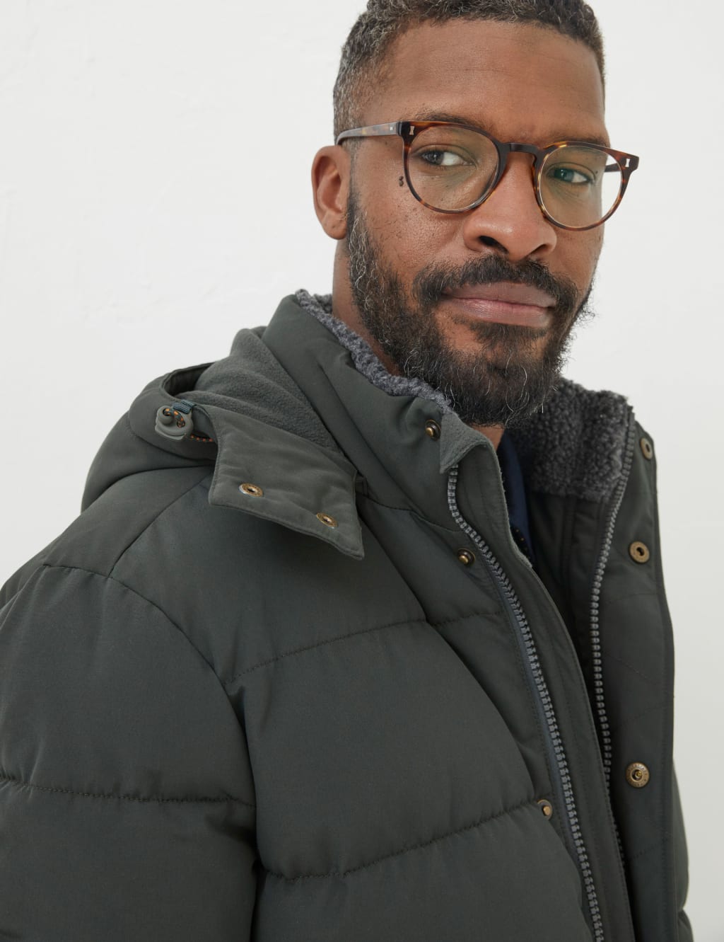 Padded Hooded Puffer Jacket image 4
