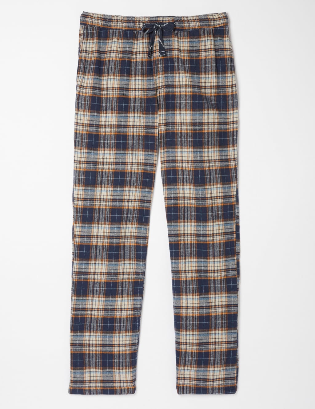 Pure Cotton Checked Pyjama Bottoms image 2