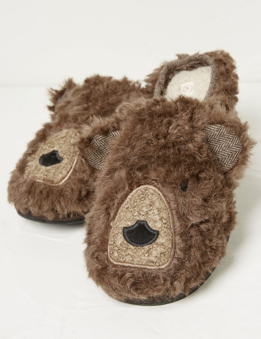 mens bear slippers