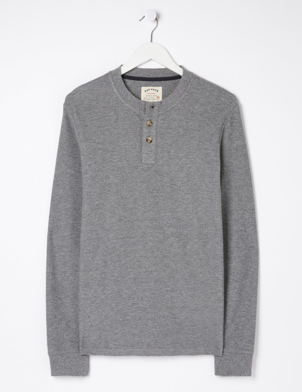 Pure Cotton Henley T-Shirt image 2