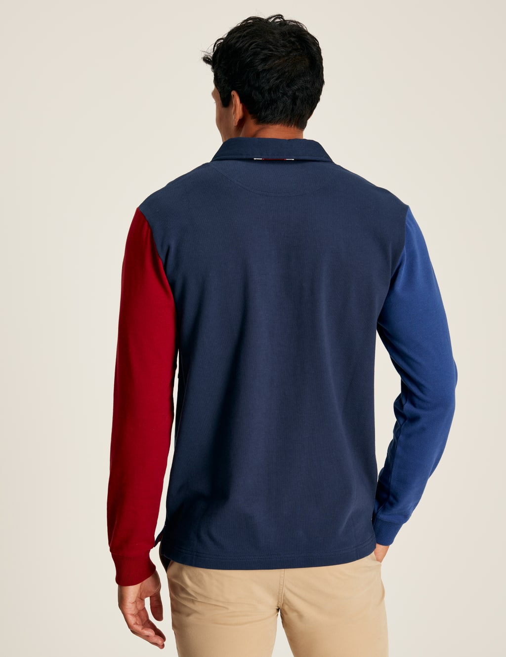 Pure Cotton Colour Block Rugby Shirt image 3