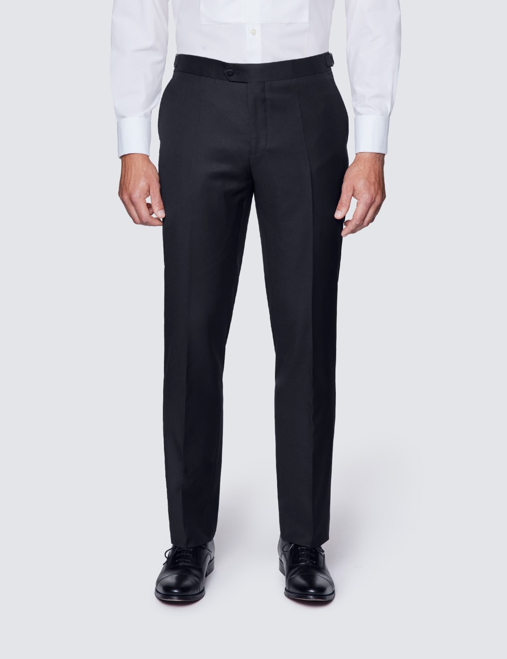 Slim Fit Pure Wool Trousers image 1